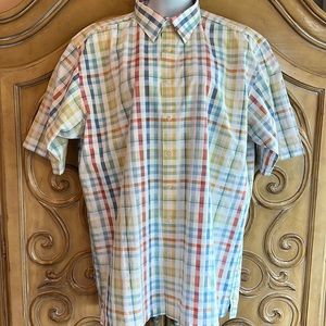 Cotton Reel Plaid Button down